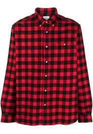 Woolrich Traditional plaid-check flannel shirt - Rot
