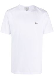 Woolrich logo-appliqué crew-neck T-shirt - Weiß