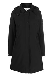 Woolrich hooded parka coat - Schwarz