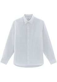 Woolrich Klassisches Leinenhemd - Weiß
