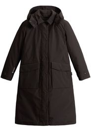 Woolrich Cape im Oversized-Look - Schwarz