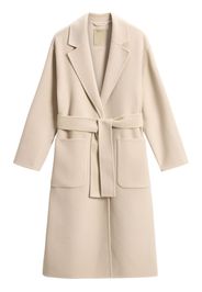 Woolrich belted wool coat - Nude