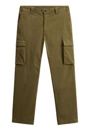 Woolrich garment-dyed cargo trousers - Grün