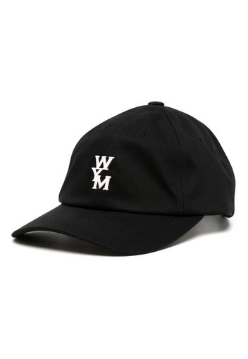 Wooyoungmi logo-embroidered cotton cap - Schwarz