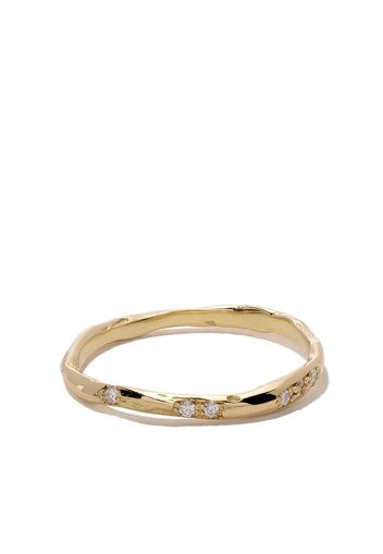 Wouters & Hendrix Gold 18kt Gelbgoldring mit Diamanten - YELLOW GOLD