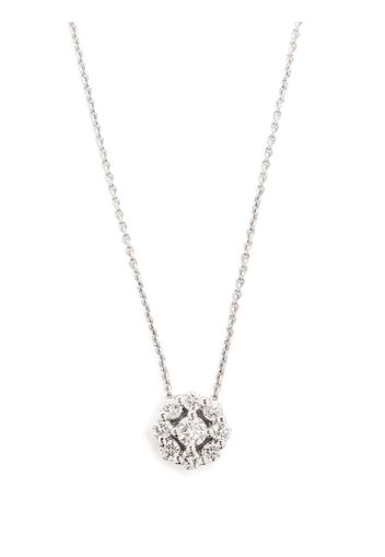 Wouters & Hendrix Gold 18kt white gold white diamond necklace - Silber