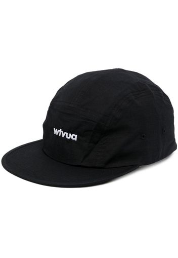 WTAPS logo-embroidered flat-peak cap - Schwarz