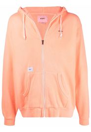 WTAPS Kapuzenjacke mit Logo-Stickerei - Orange