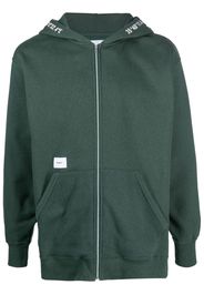 WTAPS Kapuzenjacke mit Logo-Patch - Grün