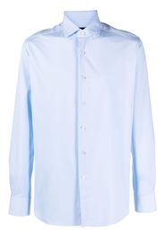 Xacus button-down long-sleeve shirt - Blau