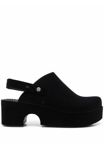 XOCOI Slingback-Mules - Schwarz