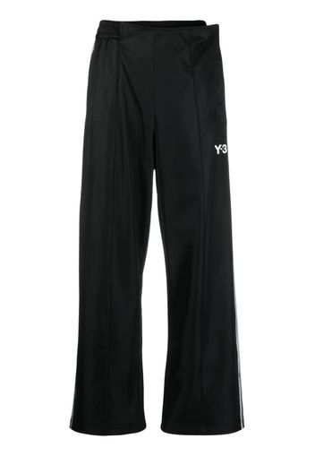 Y-3 xAdidas Firebird wide-leg track pants - Schwarz