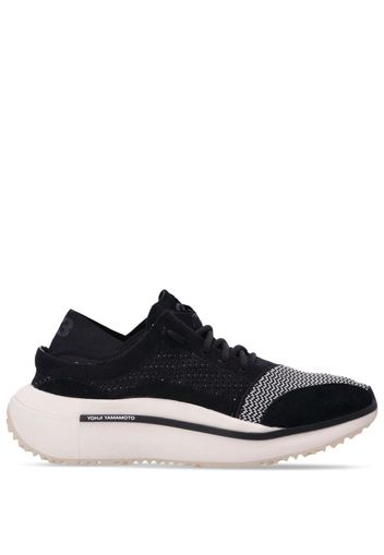 Y-3 Qisan knitted sneakers - Schwarz