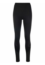 Y-3 high-waisted sports leggings - Schwarz