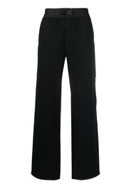 Y-3 straight-leg cut trousers - Schwarz