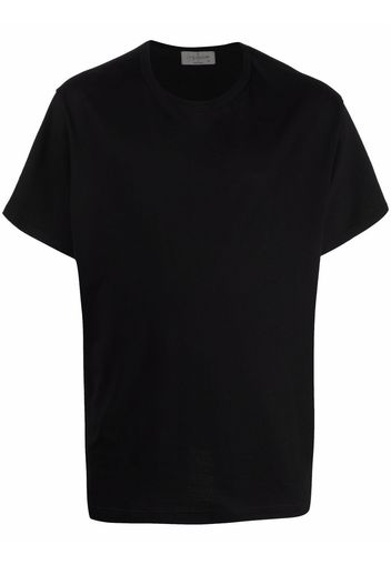 Yohji Yamamoto T-Shirt im Oversized-Look - Schwarz