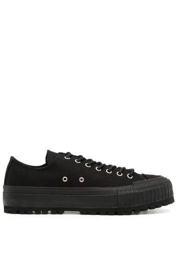 Yohji Yamamoto low-top lace-up sneakers - Schwarz