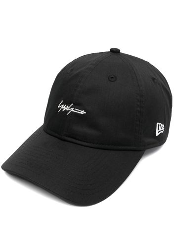 Yohji Yamamoto embroidered-logo cap - Schwarz