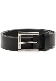 Yohji Yamamoto 30mm plain belt - Schwarz