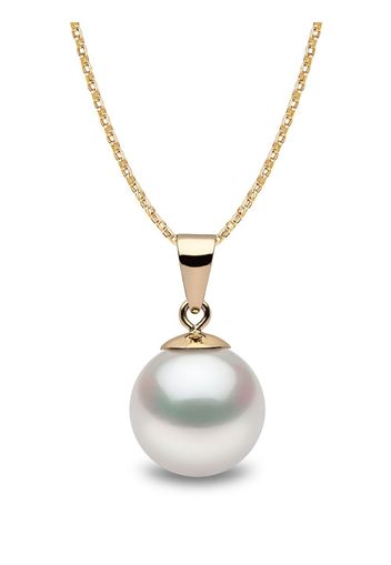 Yoko London 18kt yellow gold Classic 9mm South Sea pearl pendant necklace