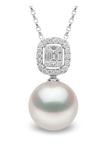 Yoko London 18kt white gold Starlight pearl and diamond necklace - Silber