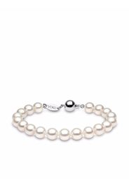 Yoko London 18kt white gold Classic 8mm Freshwater pearl bracelet - Silber