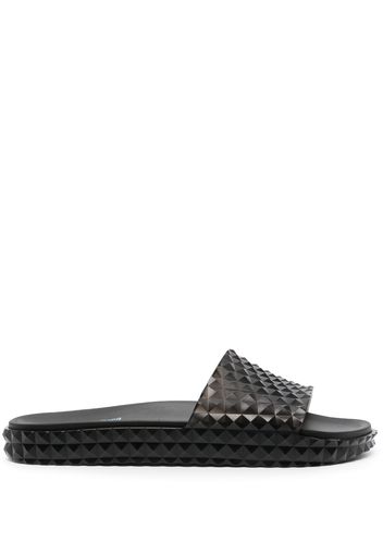 Y/Project x Melissa studded slides - Schwarz