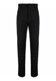 Y/Project Schmale High-Waist-Hose - Schwarz