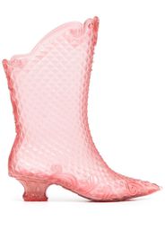 Y/Project Melissa pointed 45mm boots - Rosa