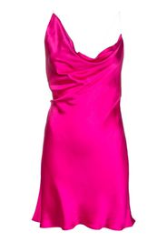 Y/Project draped silk minidress - Rosa