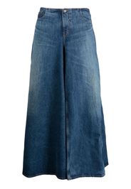 Y/Project denim maxi skirt - Blau