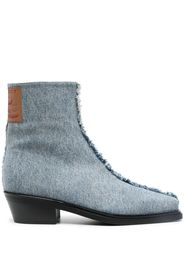 Y/Project denim ankle boots - Blau