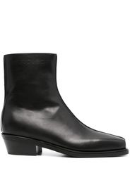 Y/Project Paris' Best 50mm leather boots - Schwarz