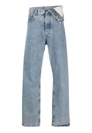 Y/Project mid-rise straight-leg jeans - Blau
