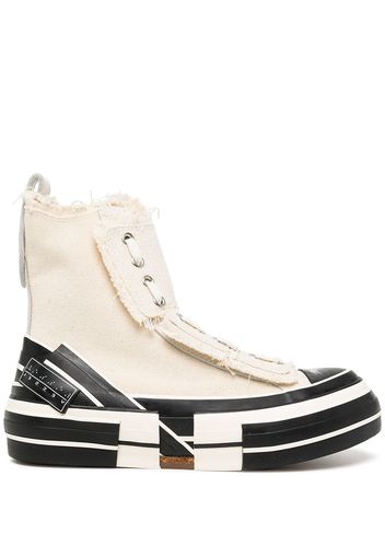 Y's Klassische High-Top-Sneakers - Nude