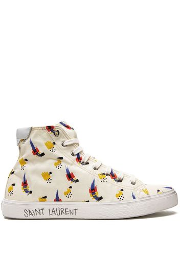 YSL Malibu Mid Sneakers - Weiß