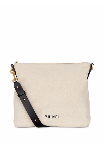 Yu Mei Braidy Natural crossbody bag - Weiß