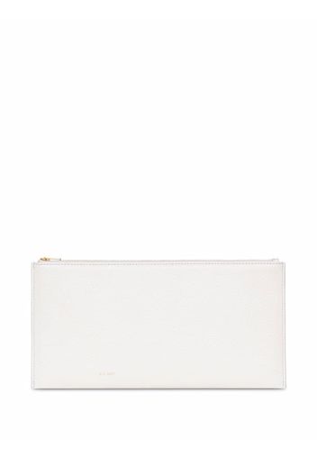 Yu Mei Adrian leather envelope clutch - Weiß