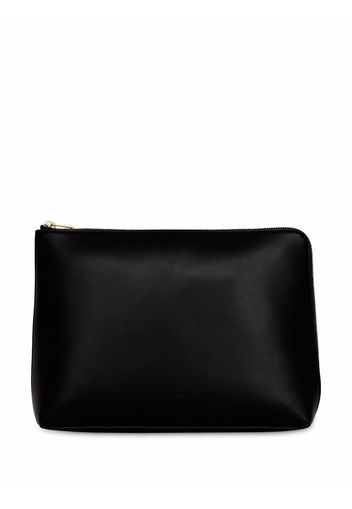 Yu Mei Emily leather pouch bag - Schwarz