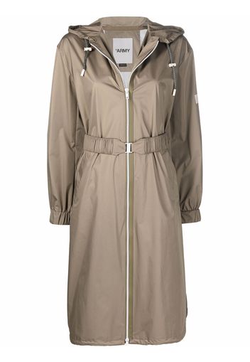 Yves Salomon Army Parka mit Gürtel - Nude