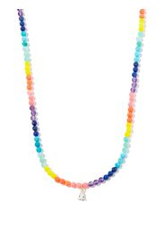 Yvonne Léon 9kt yellow gold diamond rainbow necklace - Rot