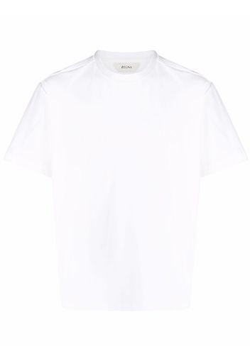 Z Zegna crew-neck T-shirt - Weiß