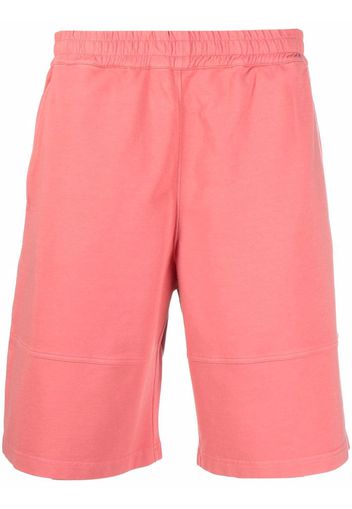 Z Zegna elasticated-waist cotton track shorts - Rosa