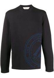 Z Zegna Pullover mit Logo - Schwarz