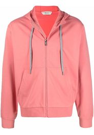 Z Zegna cotton zip-up hoodie - Rosa