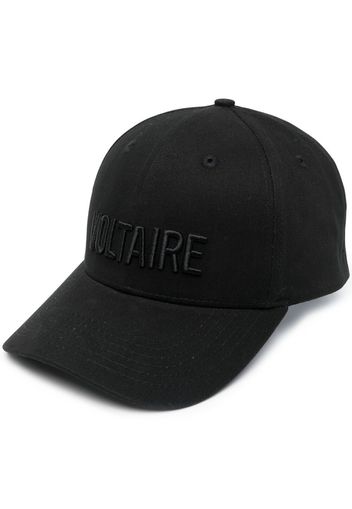 Zadig&Voltaire Baseballkappe mit Logo-Stickerei - Schwarz