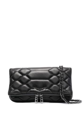 Zadig&Voltaire 'Rock Mat Scale' Clutch - Schwarz