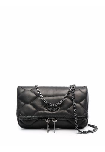 Zadig&Voltaire Rock Nano XL Schultertasche - Schwarz