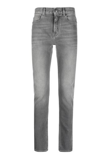 Zadig&Voltaire stonewashed straight-leg trousers - Grau