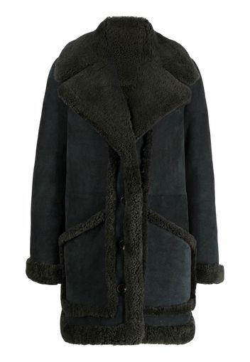 Zadig&Voltaire Laury Shearling-Mantel - Schwarz